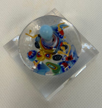 Load image into Gallery viewer, Dreidel- murano glass
