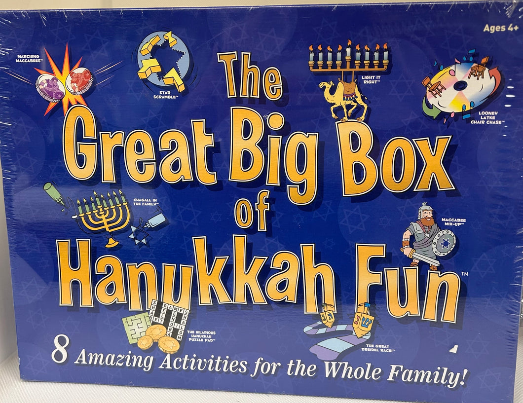 the great big box of hanukkah fun