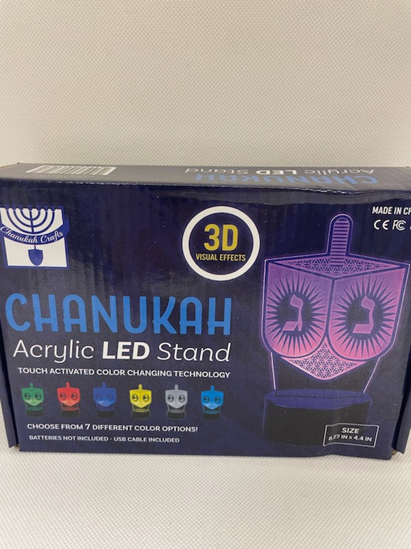 Hanukkah LED stand