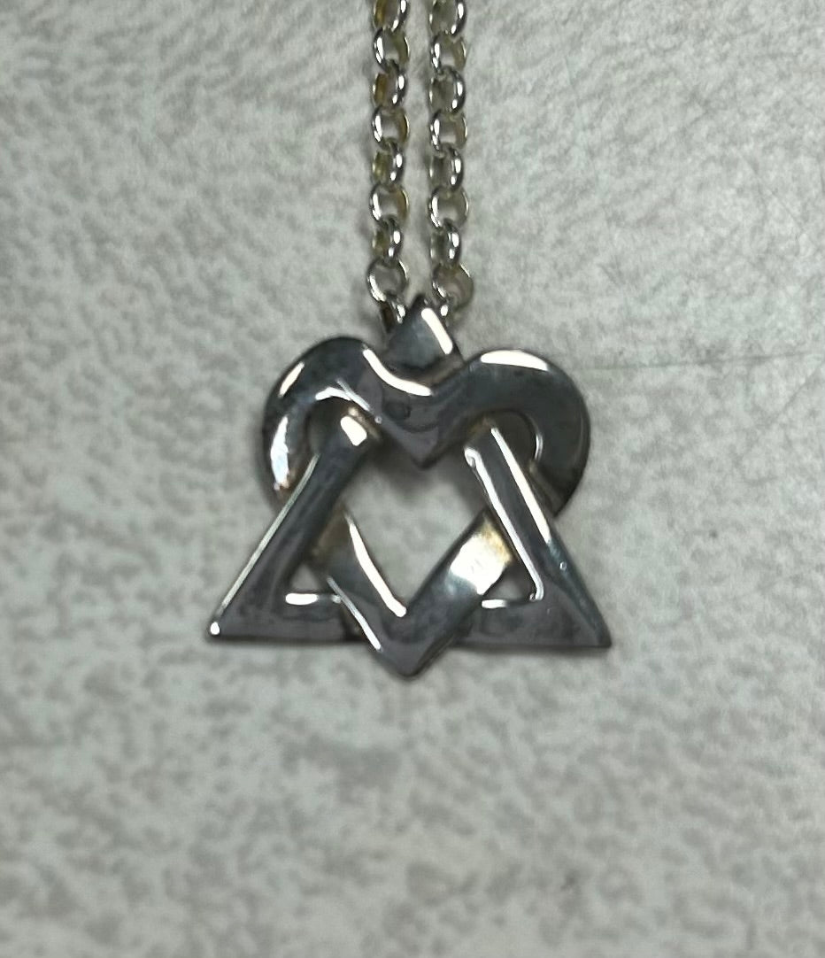 Jewish star necklace