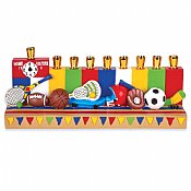 Sports Menorah by Jessica Sporn