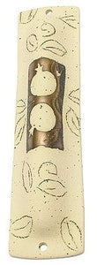 Michal Ben Yosef Natural Mezuzah with Pomegranates