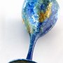 Load image into Gallery viewer, Art on Glass Kiddush Cup
