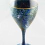 Load image into Gallery viewer, Art on Glass Kiddush Cup
