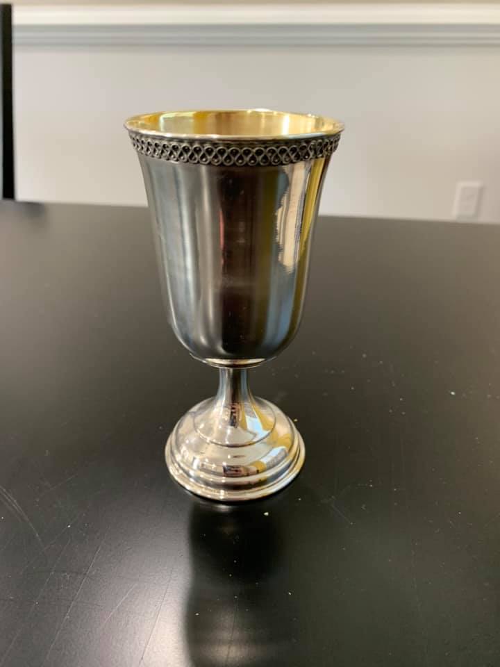 Sterling Silver Kiddush Cup