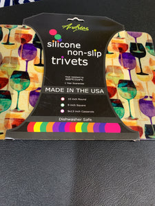 Andreas Silicone Vino Glasses Casserole Trivet