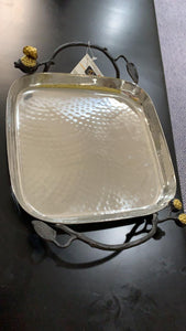 Classic Touch Square Serving Tray