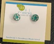 Load image into Gallery viewer, DaMetals Star of David Stud Earrings
