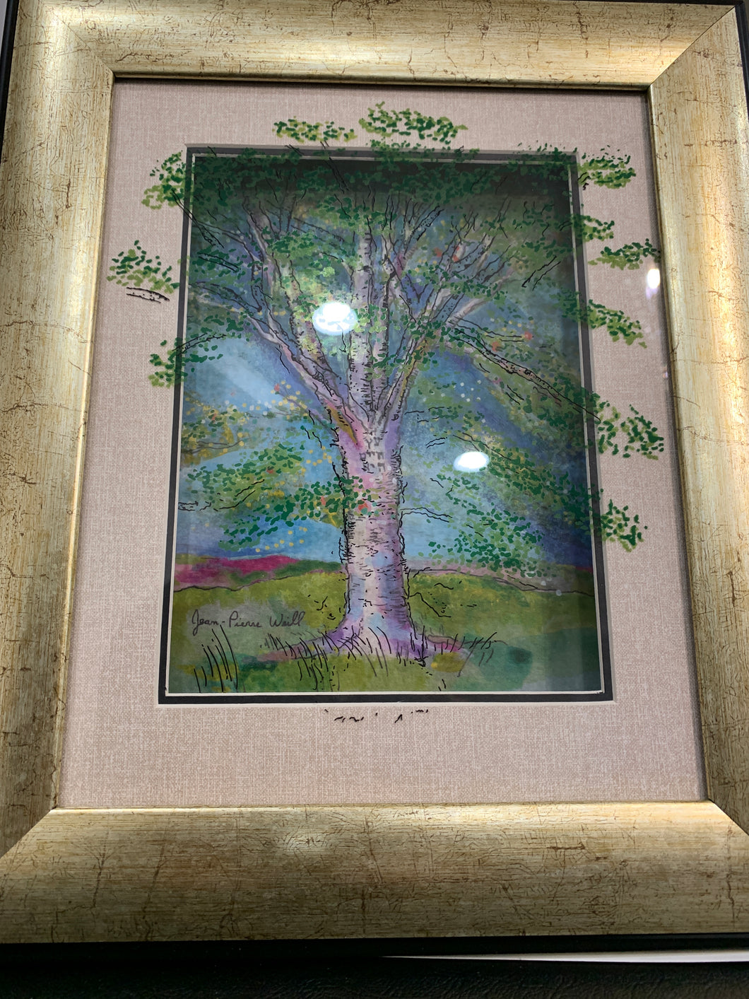 Jean-Pierre Weill Tree of Life Framed Art