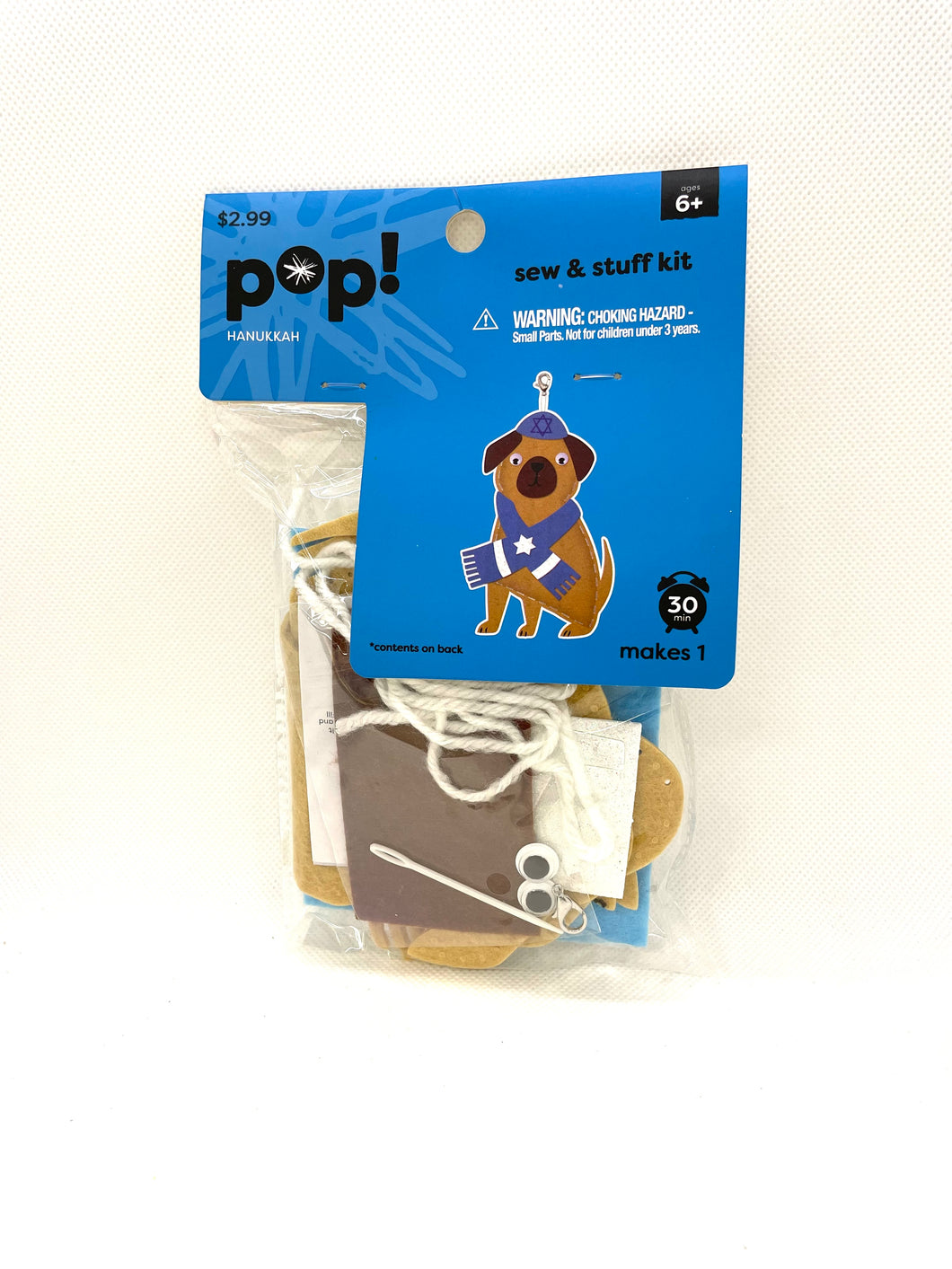Sew & Stuff Kit - Hanukkah Dog