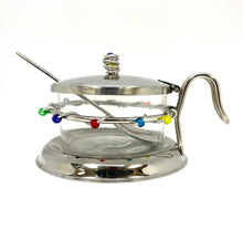Load image into Gallery viewer, Jillery - Jeweled lidded serving dish
