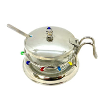 Load image into Gallery viewer, Jillery - Jeweled lidded serving dish
