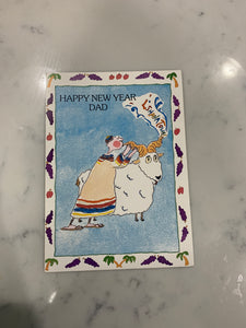 Happy New Year Dad - no envelope