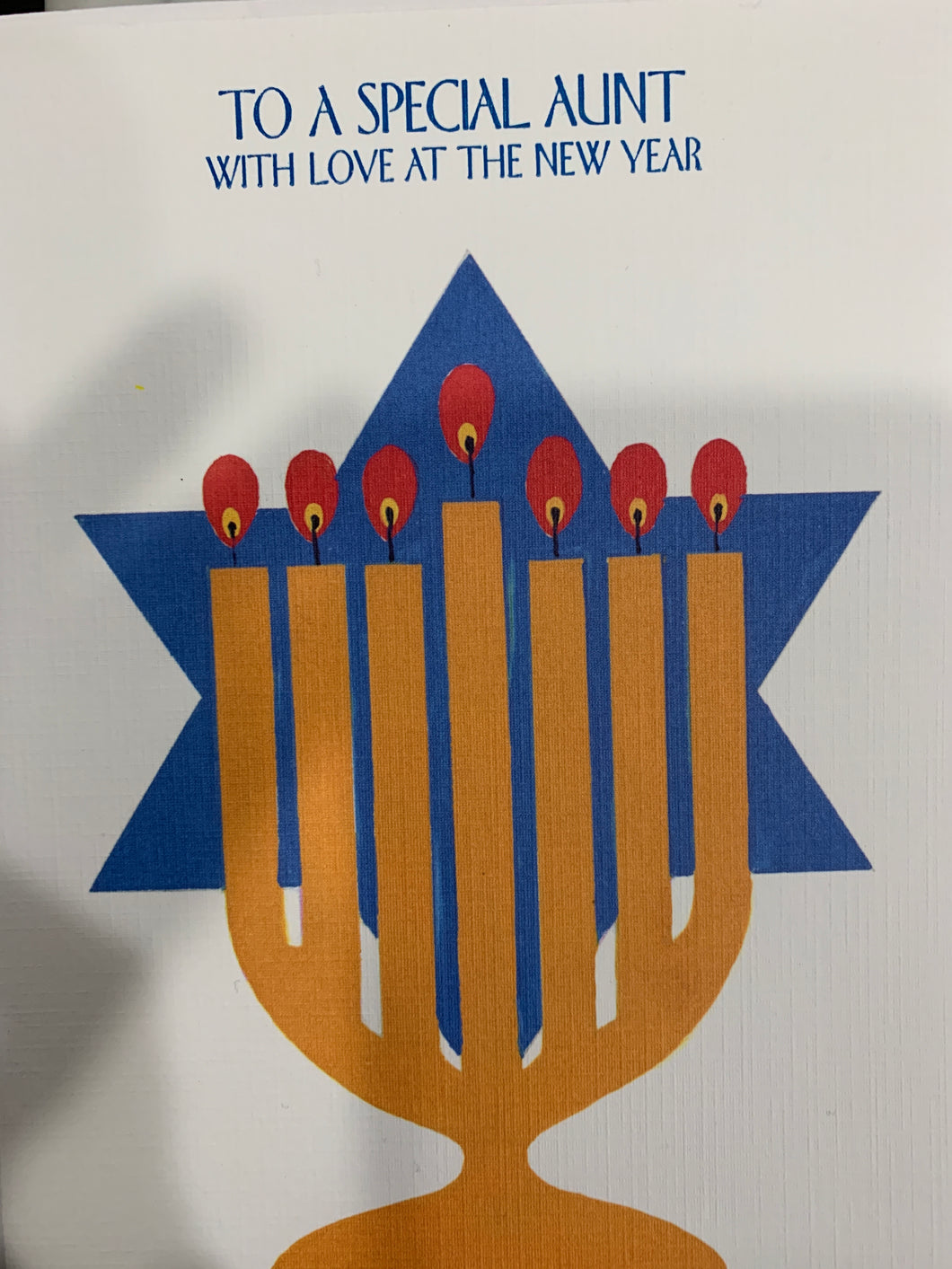 To A Special Aunt with Love at the New Year Card