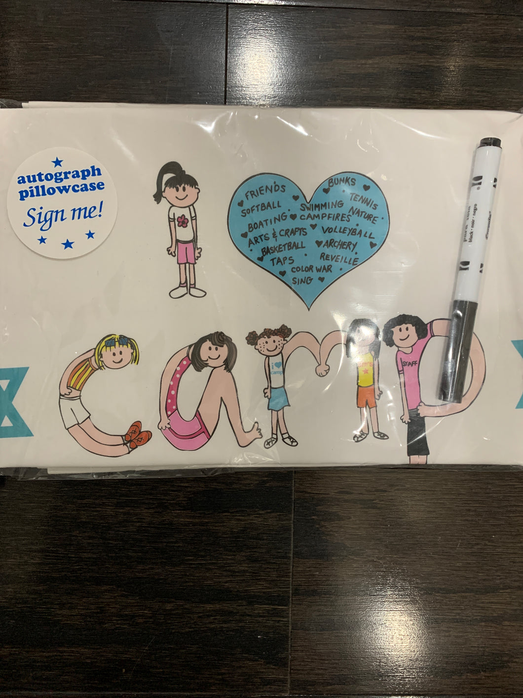 Autograph Pillowcase CAMP