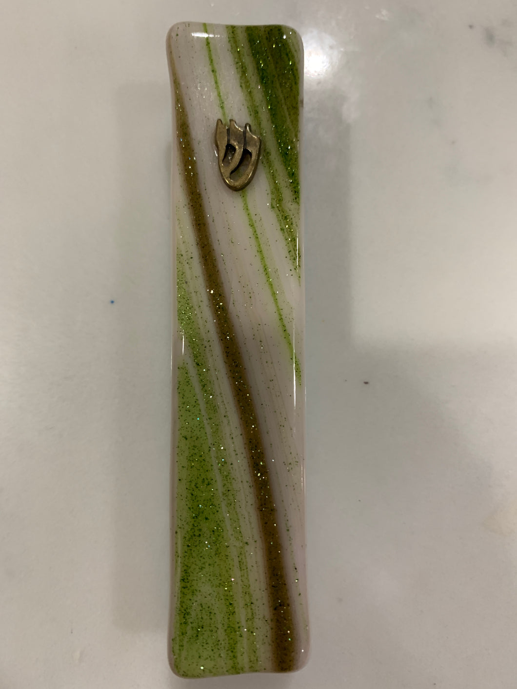 Glass Mezuzah
