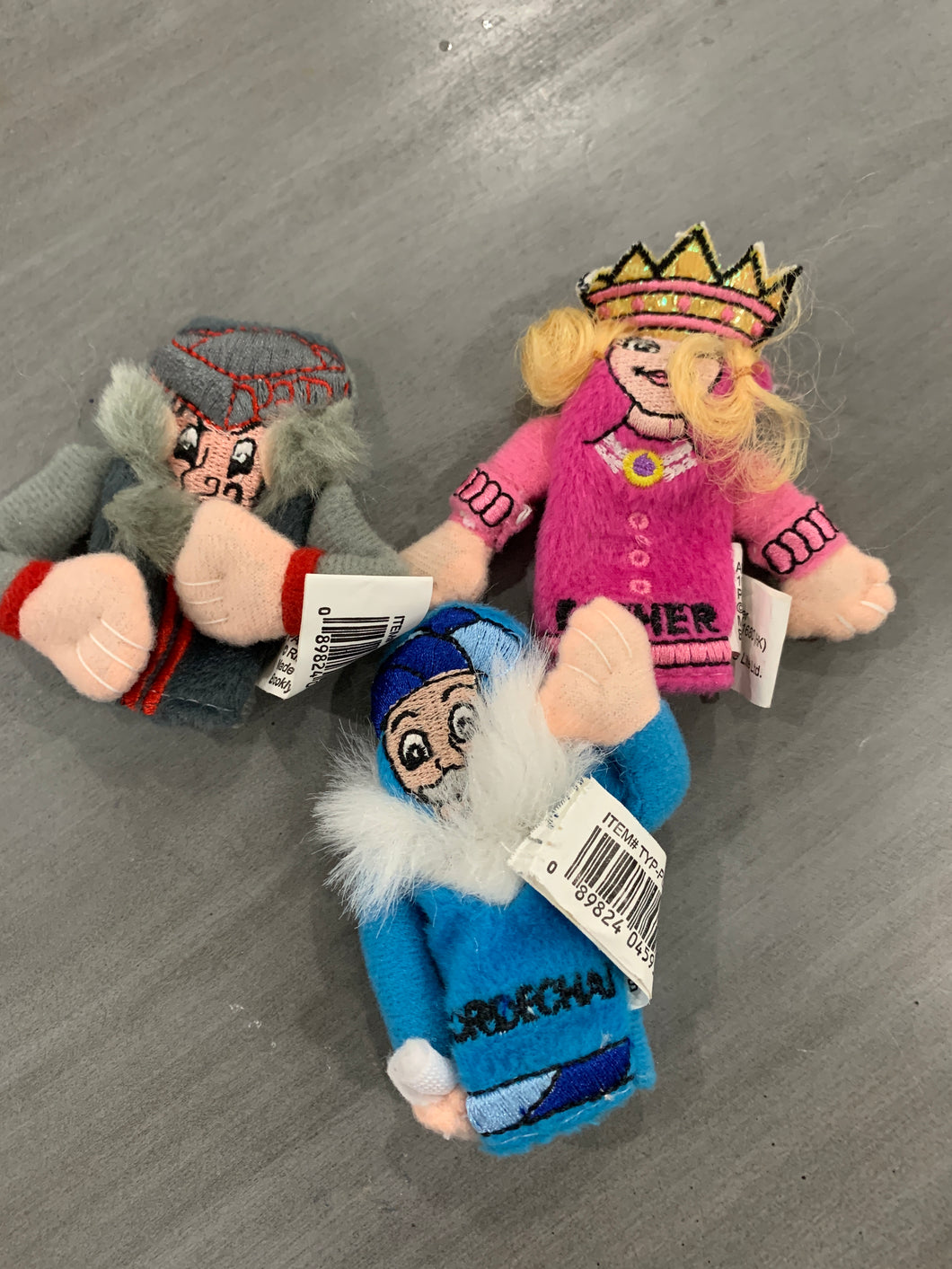 Deluxe Purim Finger Puppets - 3 pk