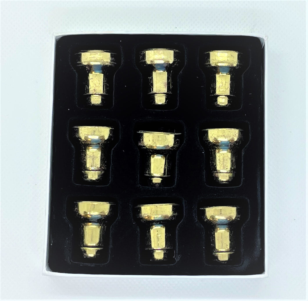 Drip Cups for Hanukkah Menorah (Gold)