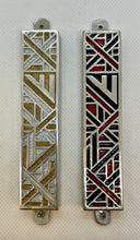 Load image into Gallery viewer, Graphic Design Mezuzah (Kosher Scroll not included)
