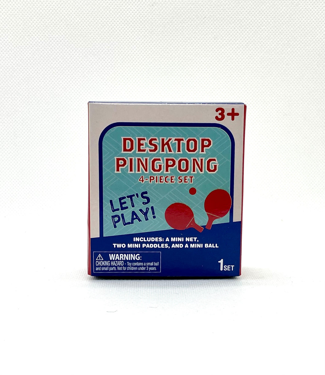 Desktop ping pong set