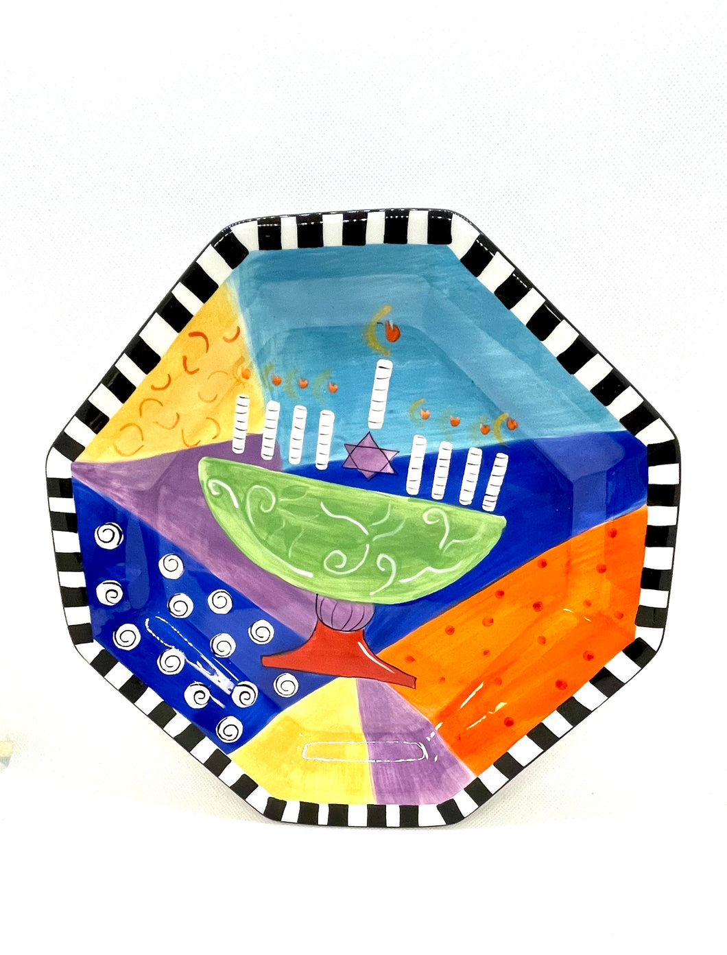 Hanukkah Plate