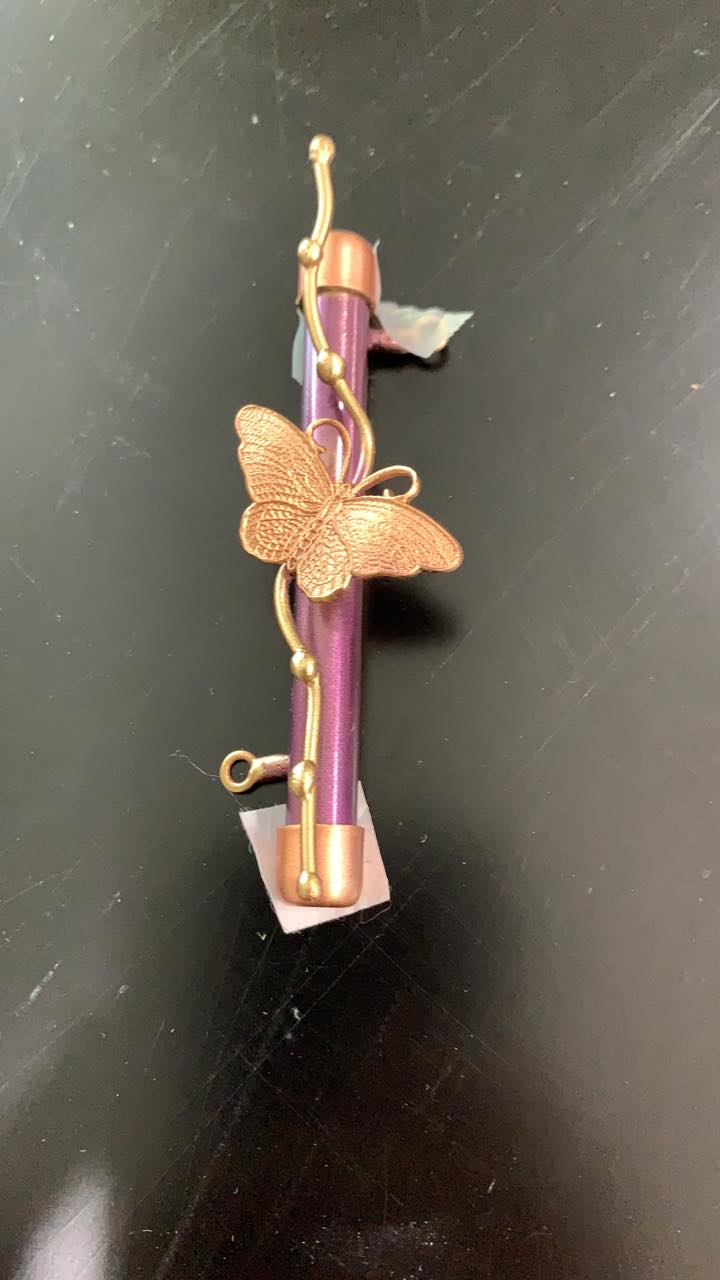 Metal Infinity Art Mezuzah