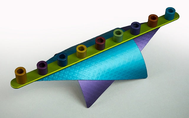 Q-3 Art Menorah Brights