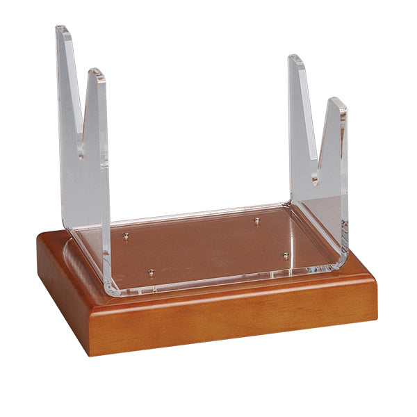Shofar Stand with Wood - Small