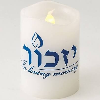 LED Flameless Yizkor Candles