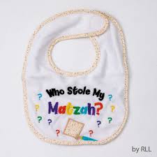 Passover Bib "Who Stole My"