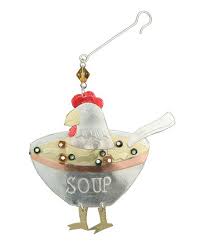 Chicken Soup Ornament