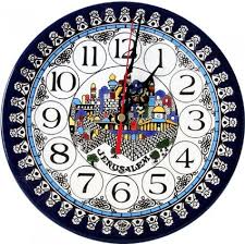 Armenian Jerusalem Clock