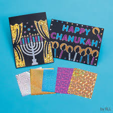 Hanukkah Foil Art Kit