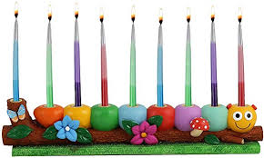 Caterpillar Menorah