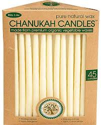 Candles Hanukkah Candles off-white, Organic