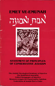 Emet Ve-Emunah: Statement of Principles of Conservative Judaism