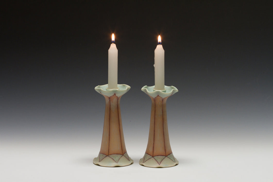 Jen Wankoff Pink Candlesticks