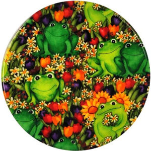 Andreas Silicone Froggy 4" Lillie Pad Trivet/Pot Holder