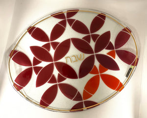 Andreas Meyer Glass Challah Plate