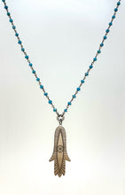 Load image into Gallery viewer, Michal Golan Hamsa Necklace
