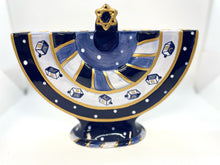 Load image into Gallery viewer, Hanukkah Menorah - Ahuv Elany, Ceramic

