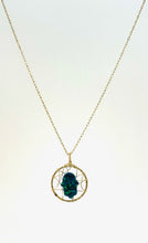 Load image into Gallery viewer, Dream Catcher Necklace - Opal Hamsa
