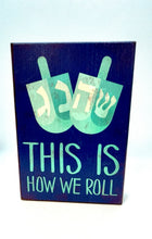 Load image into Gallery viewer, Hanukkah Decorations - small wooden boxes
