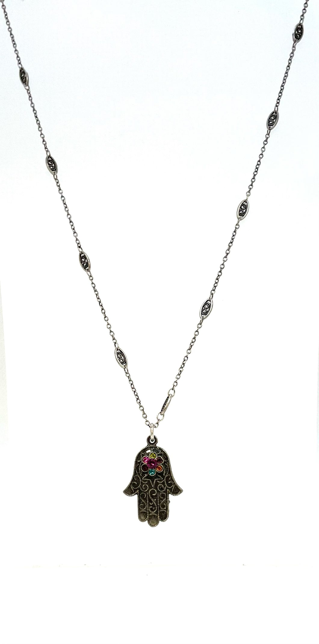 La Contessa Necklace - Hamsa