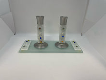 Load image into Gallery viewer, Candlesticks &amp; Tray
