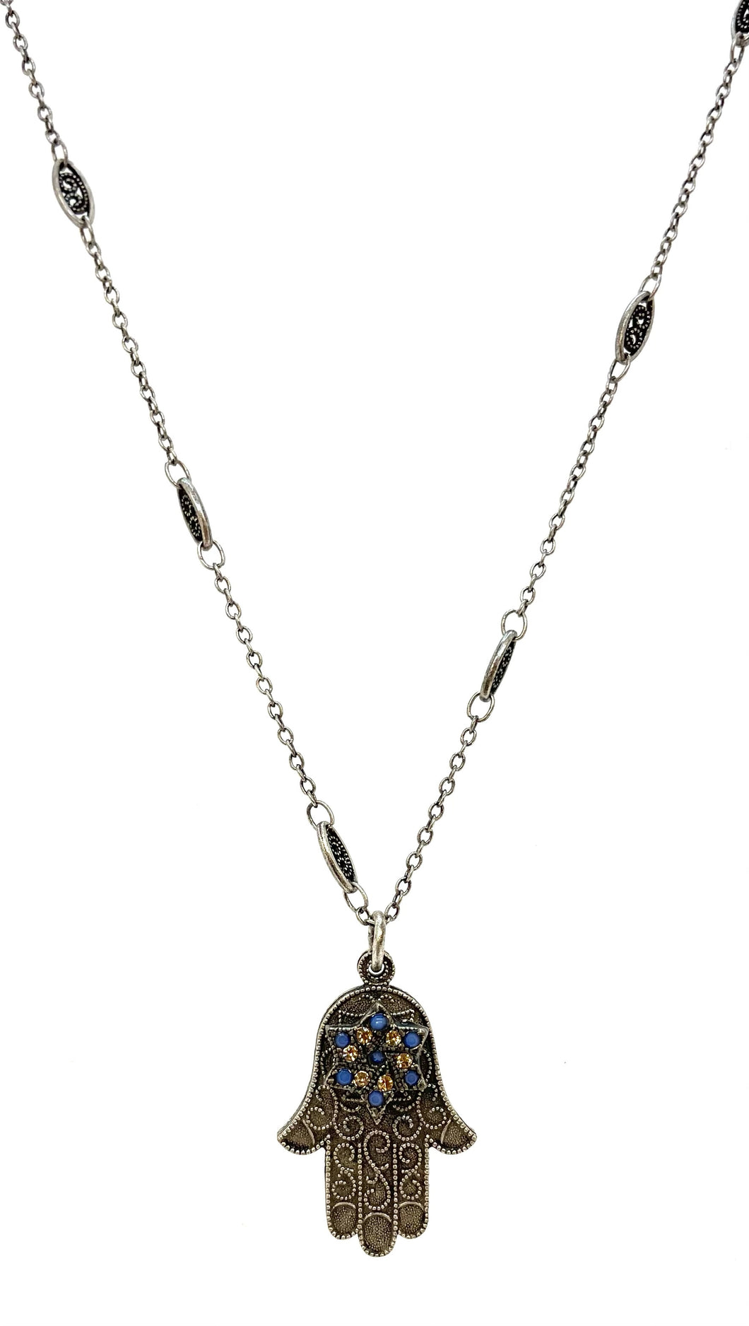 La Contessa Necklace - Hamsa