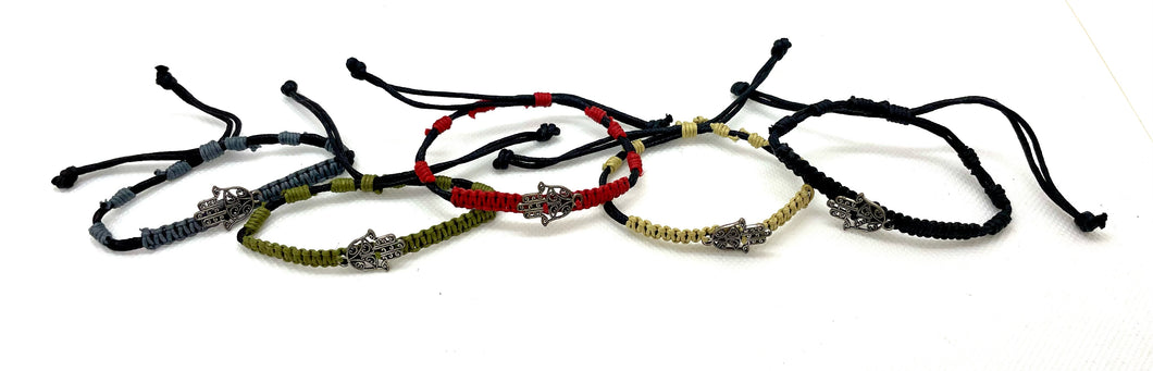 braided leather bracelets