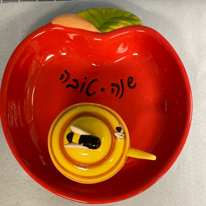 Ceramic Apple and honey set