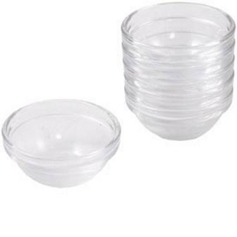 Glass Seder Plate Dishes