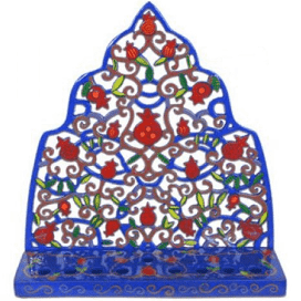 Yair Emanuel Laser-cut Menorah
